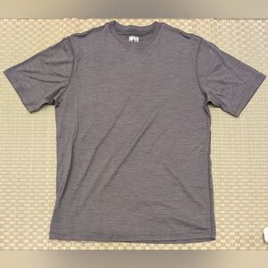 LNWOT Minus33 100% Merino Wool Base Layer T-shirt Gray Men's Size Large